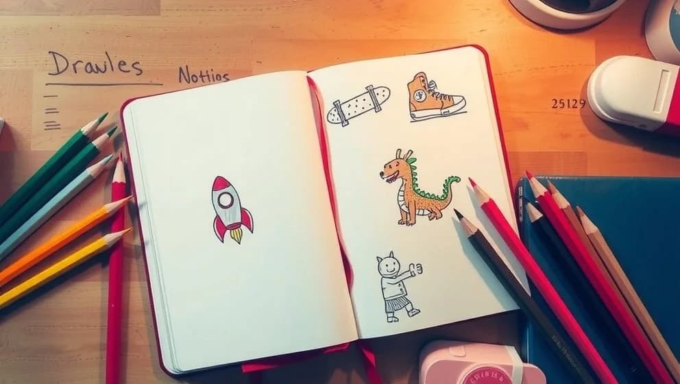 Coola saker man kan rita för nybörjare