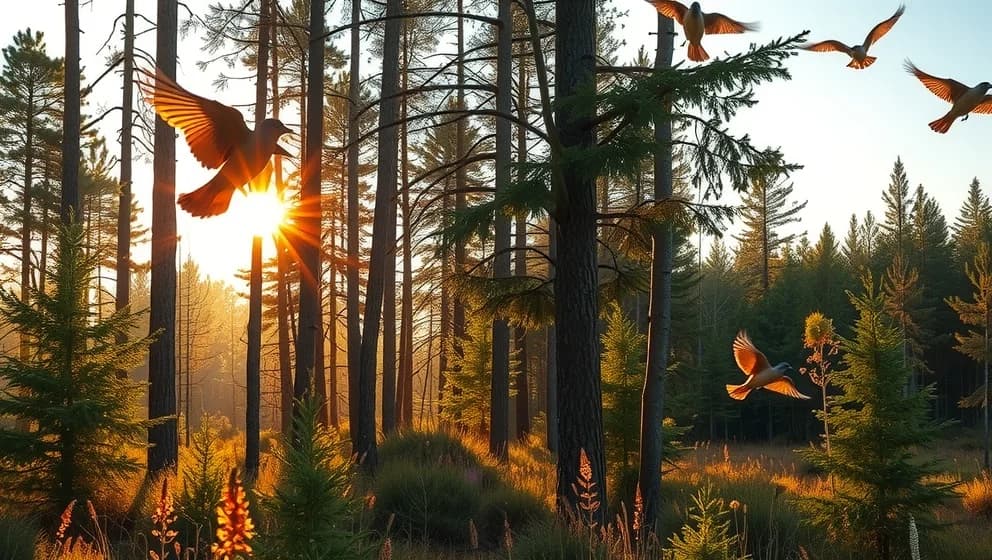 Godmorgon godmorgon hör fåglar sjunga glatt