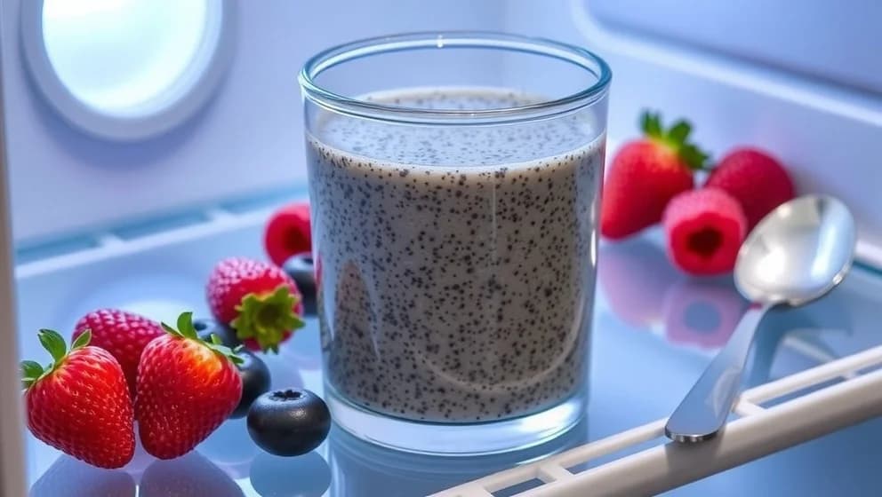 Hur länge kan chiapudding stå i kylen