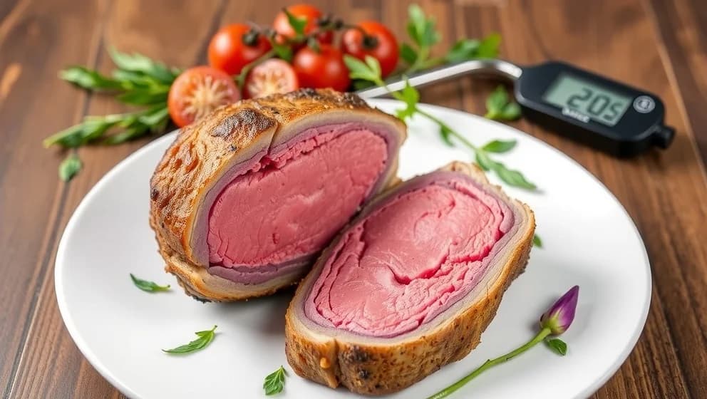 Oxfilé i ugn på medium температур