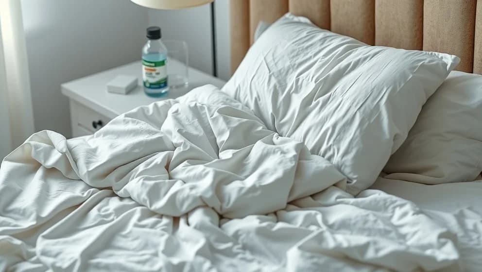 Vaknar med huvudvärk och ont i nacken