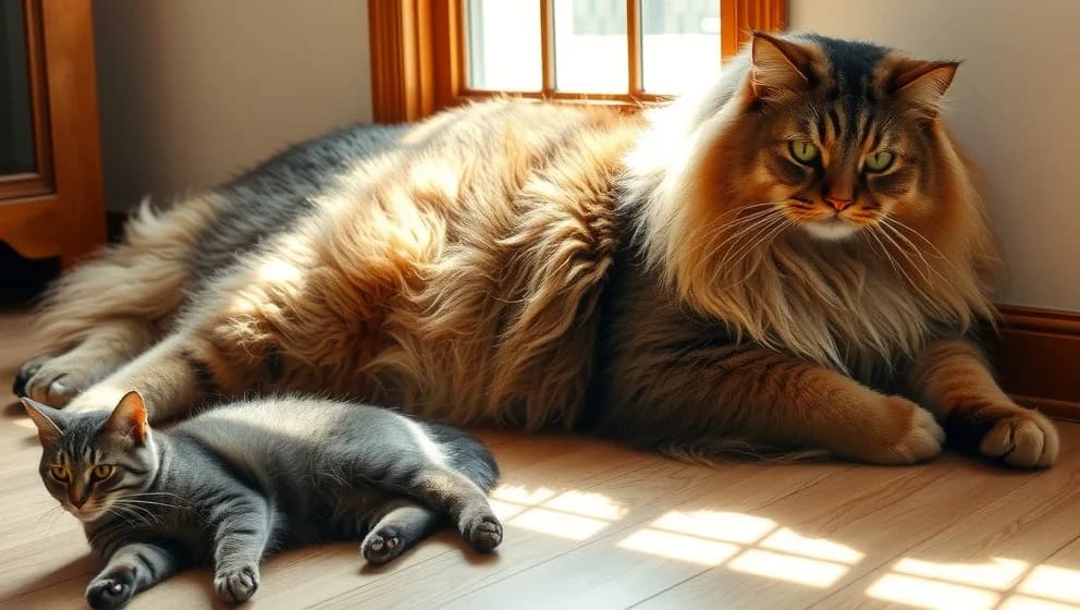 Världens största Maine Coons